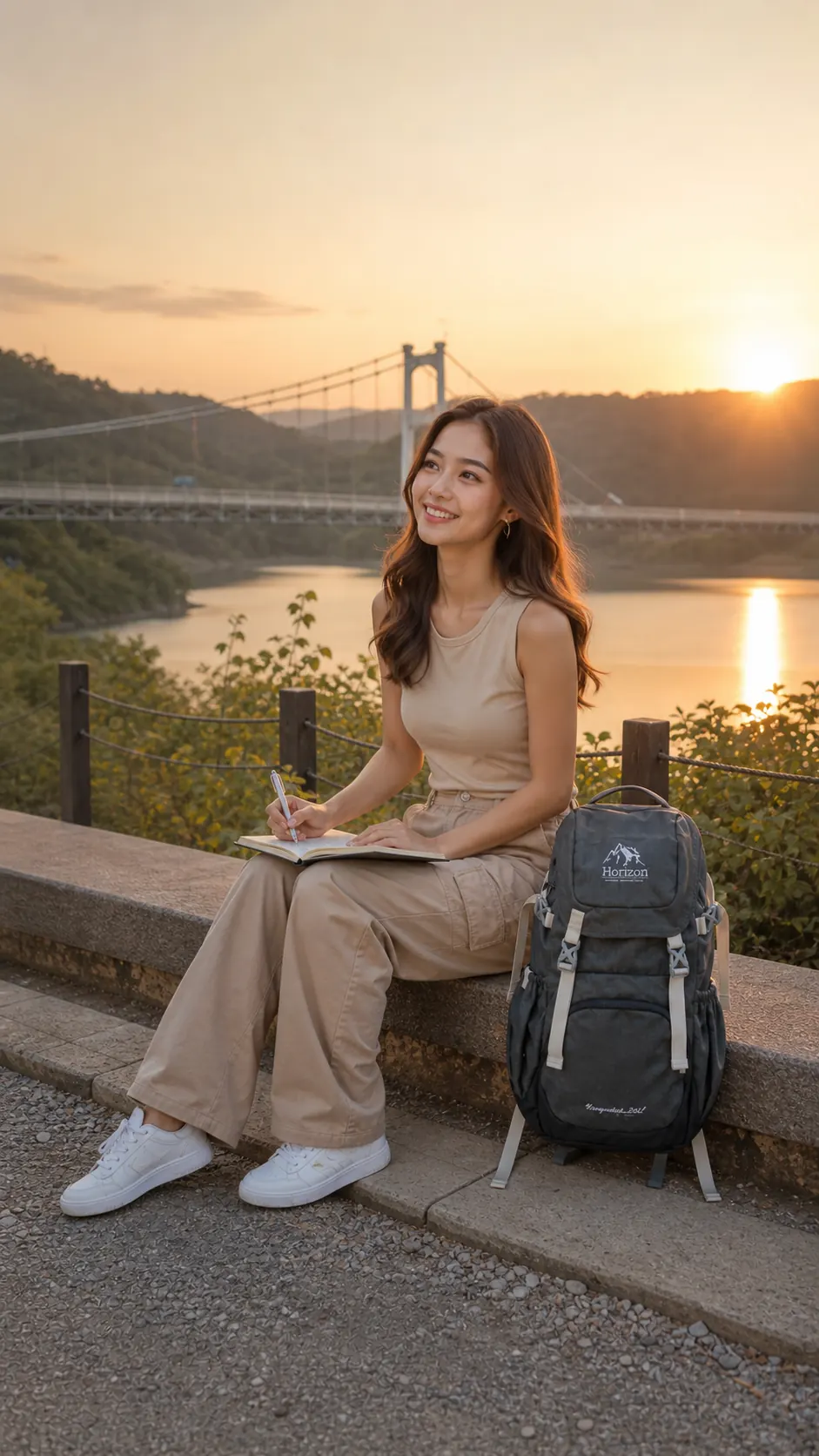 Ailisha 峨眉湖細茅埔吊橋觀景處 3